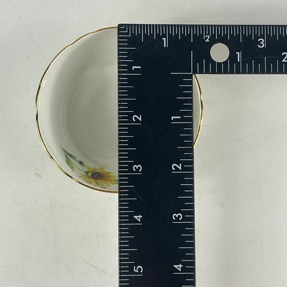 Paragon Brown Eyed Susan Creamer & Sugar Bowl Set Fine Bone China England Floral - Picture 13 of 16